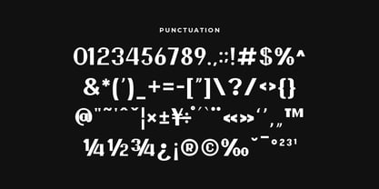 Before Midday Font Poster 8