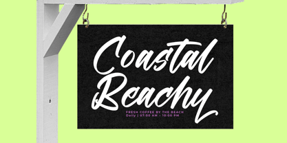 Theglath Font Poster 8