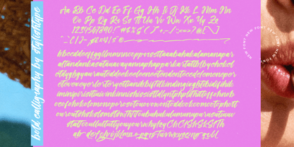 Theglath Font Poster 14
