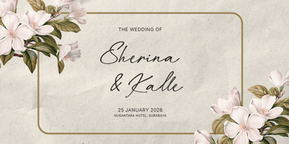 Befallite Font Poster 3