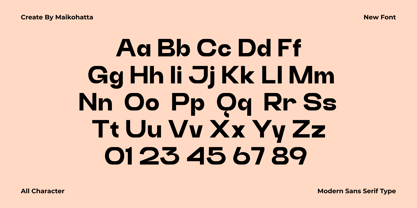Viemon Font Poster 6