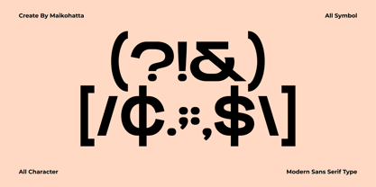 Viemon Font Poster 8