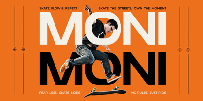 Viemon Font Poster 2