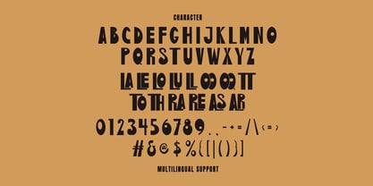 MC Rathe Oklum Font Poster 8