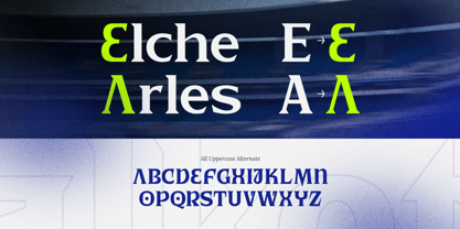 Jalkot Font Poster 8