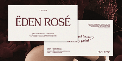 GC Romans Flower Font Poster 15