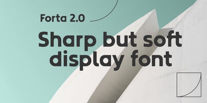 Forta 2.0 Font Poster 2