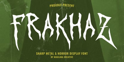 MC Frakhaz Font Poster 1