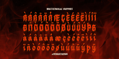 Madrock Font Poster 11