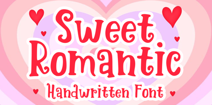 Sweet Romantic Font Poster 1