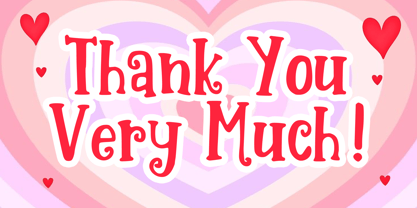 Sweet Romantic Font Poster 5