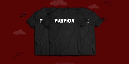 Plump Drip Font Poster 4