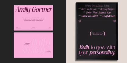 GC Once After Font Poster 9