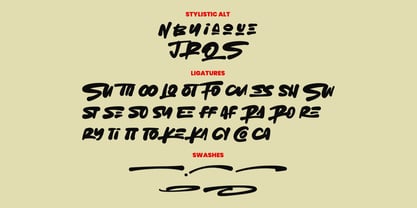 Subtain Font Poster 4