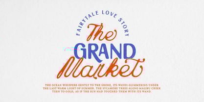 Esteta Script Font Poster 5