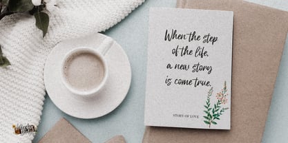 Letterbox Script Font Poster 3