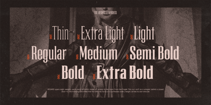 Trt Briged Font Poster 2