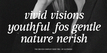 GC Driver Company Font Poster 4