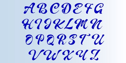 Written Capture Font Poster 8
