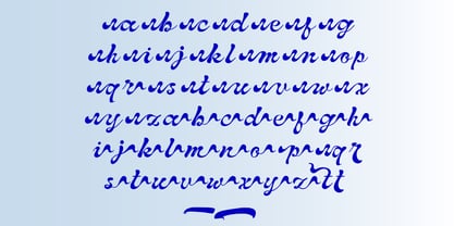 Written Capture Font Poster 10