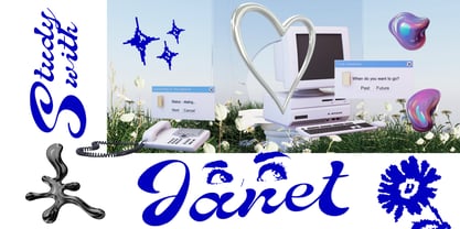 Written Capture Font Poster 3
