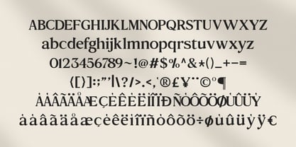 Ephira Font Poster 2