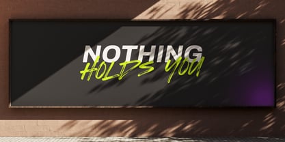 Hawline Font Poster 5