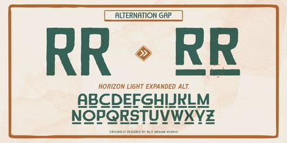 Horizon Light Dingbat Font Poster 8