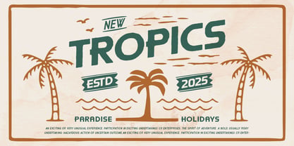 Horizon Light Dingbat Font Poster 10