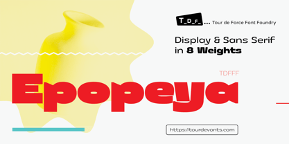 Epopeya Font Poster 1