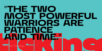 Epopeya Font Poster 2