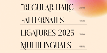 Marogis Font Poster 12