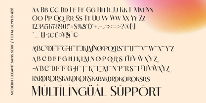 Marogis Font Poster 15