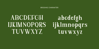 Brighas Font Poster 10