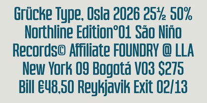 GR Ragh Font Poster 4