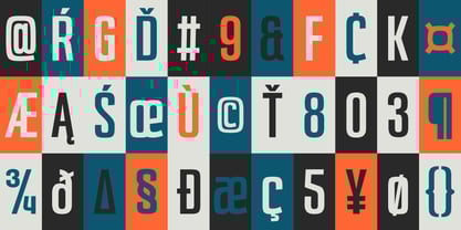 GR Ragh Font Poster 3