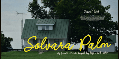 Nicolla Sunfield Font Poster 2