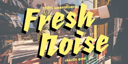 YJC Volt Fizzlo Font Poster 3
