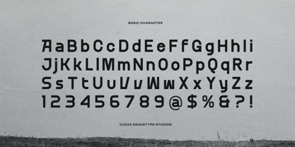 Resana Font Poster 10