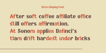 Rafiesta Font Poster 4