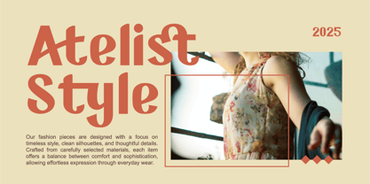Rafiesta Font Poster 5