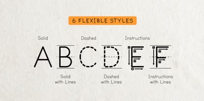 Little Writer Font Poster 3