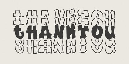 Plump Stacked Font Poster 10