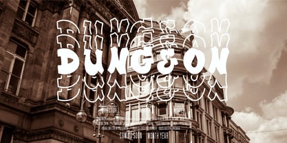 Plump Stacked Font Poster 7
