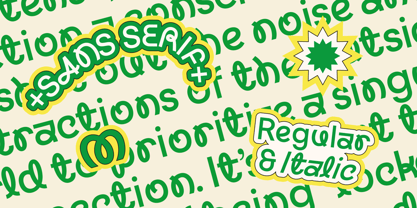 IT Looporia Font Poster 4
