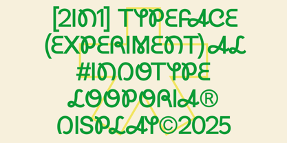 IT Looporia Font Poster 3