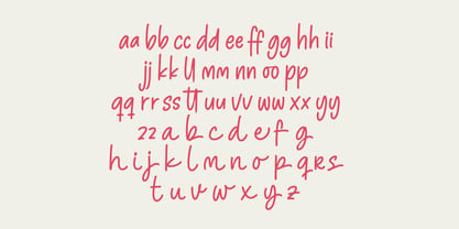 Pinky Doodle Font Poster 14
