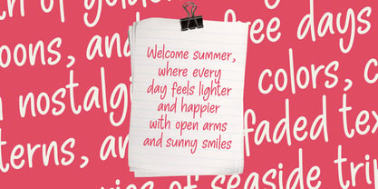 Pinky Doodle Font Poster 12