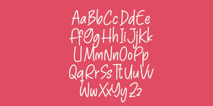 Pinky Doodle Font Poster 13