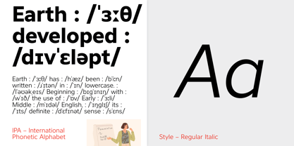 Atwic Latin Font Poster 5